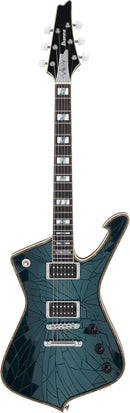 Ibanez PS3CM Paul Stanley Signature Guitare électrique (miroir fissuré)