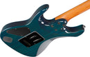 Ibanez MMN1TAB Martin Miller Signature Guitare électrique (transparent aqua bleu)