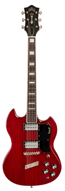 Guitare électrique Guild POLARA DELUXE (rouge cerise)