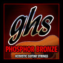Ghs 615 Phosphor Bronze Acoustic Guitar String (Light) - 011 - 048