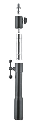 K&M 66390 TV Spigot Adapter Bundle for Lighting Stand