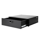 Adam Hall 19" Parts 87403 CL Rack Drawer 3 U Steel with Built-In Combination Lock