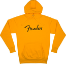 Fender Spaghetti Logo Hoodie (Butterscotch Blonde) - Medium
