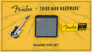 Fender X THIRD MAN HARDWARE Lapel Pin Set