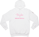 Fender X Hello Kitty Sleeve Logo Hoodie (White) - Medium
