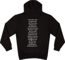 Fender Logo Date Back Hoodie (Black) - 2Xlarge