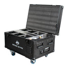 American DJ MIRAGE Q6 PAK Luminaires avec Flight Case et télécommande (Noir)