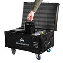 American DJ MIRAGE Q6 PAK Luminaires avec Flight Case et télécommande (Noir)