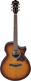 Ibanez AE160VMS Acoustic Electric Guitar (Vintage Mahogany Sunburst High Gloss)