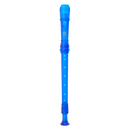 Angel ASRB-251-BL Flûte à bec soprano 2 pièces baroque (bleu)