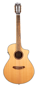 Breedlove DSCN01NCERCAM(2) Discovery S CE Red Cedar Nylon-String Classical Acoustic-Electric Guitar (Natural)