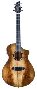 Breedlove PSCN41CEMYMY ECO Pursuit Exotic S Concert CE Acoustic-Electric Guitar (Sweetgrass Myrtlewood)