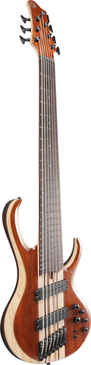 Ibanez BTB7MSNML BTB Bass Workshop Basse électrique 7 cordes multiscale (Moka naturel faible brillant)