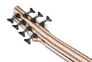 Ibanez BTB7MSNML BTB Bass Workshop Basse électrique 7 cordes multiscale (Moka naturel faible brillant)
