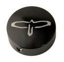 BOUTON PIEDS NUS PRS Logo Oiseau (Noir)