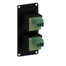 Caymon Casy126 / B 2 mâle XLR à 3 broches Terminal Mur