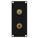 Caymon Casy131 / B 2 Plaque d'entrée stéréo RCA femelle