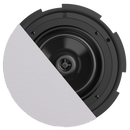 Audac CIRA824I/W QuickFit 2 Way Ceiling Speaker with TwistFix Grill (White) - 8"