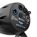 Cameo Lights CLQS40WW Q-SPOT 40W Warm White LED Compact Spot (Black)