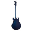 Harmony COMET-MB Comet Semi-Hollow Electric Guitar (Midnight Blue)