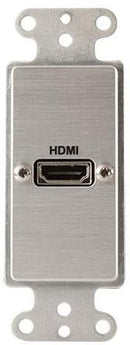 Covid D1114P-CA HDMI Pignail Femed Wall Plate (anodisé transparent)