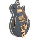 D'Angelico DADSSBW3MTS Bobby Weir 3 Semi Hollow-Body Electric Guitar (Matte Stone)