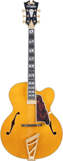 D'Angelico EXCEL EXL-1 Guitare électrique semi-creuse (Ambre)