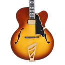 D'Angelico EXCEL EXL-1 Guitare électrique semi-creuse (Dark Iced Tea Burst)