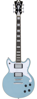 D'Angelico PREMIER BRIGHTON Guitare électrique (bleu glacier métallisé)