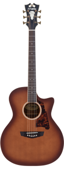 D'Angelico GRAMERCY GRAND AUDITORIUM CE Guitare acoustique (Natural Burst)