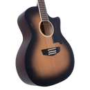 D'Angelico FULTON GRAND AUDITORIUM Guitare acoustique 12 cordes (Aged Burst)