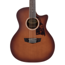 D'Angelico FULTON GRAND AUDITORIUM Guitare acoustique 12 cordes (Natural Burst)