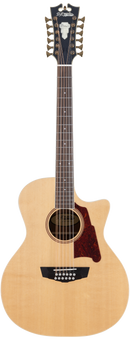 D'Angelico FULTON GRAND AUDITORIUM Guitare acoustique 12 cordes (naturel)