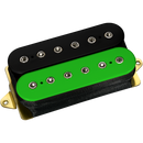 DiMarzio DP100BG Super Distortion Guitar Humbucker (Black and Green)