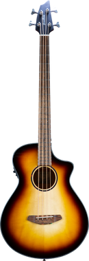 Breedlove DSCN44BCEEUAM Discovery S Concert CE European Spruce-African Mahogany Acoustic-Electric Bass (Edge Burst)