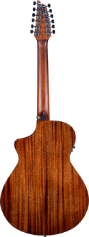 Breedlove DSCN44XCEEUAM Discovery S Concert 12-String CE European Spruce-African Mahogany Acoustic-Electric Guitar (Edge Burst)