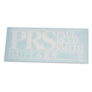 PRS Block Logo Window Decal (White)