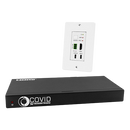 Récepteur HDMI EHB-230-230-W avec plaque murale d'émetteur HDMI