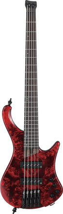 Ibanez EHB1505SWL EHB Basse ergonomique sans tête 5 cordes (Stained Wine Red Low Gloss)