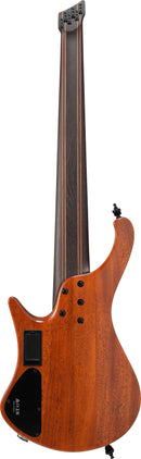Ibanez EHB1506MSABL EHB Basse ergonomique sans tête 6 cordes Multiscale (Antique Brown Stained Low Gloss)