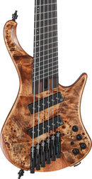 Ibanez EHB1506MSABL EHB Basse ergonomique sans tête 6 cordes Multiscale (Antique Brown Stained Low Gloss)