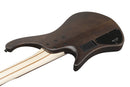 Ibanez EHB605WNF EHB Ergonomic 5 String Headless Electric Bass Guitar (Walnut Flat)
