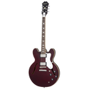 Epiphone EONGRD Noel Gallagher Riviera Guitare électrique à corps creux avec étui (rouge vin foncé)