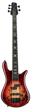 Spector EURO CST 5-String Electric Bass Guitar (Natural Red Burst Gloss)