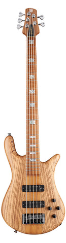 Spector EURO 5 RST 5-String Electric Bass Guitar (Zebrawood Natural Matte)