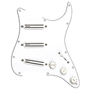 DiMarzio FG2108WA7 High Power Strat® Replacement Pickguard (White)