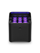 CHAUVET DJ Freedom Par H9 IP X4 Battery-Powered IP54 RGBAW+UV LED PAR Kit with Bag, Remote, and Multi-Charger (4-Pack)