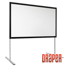Draper 385107 Complete Screen w/Matt White Surface and Anodized Frame - HDTV (95"x168")