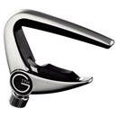 G7th G7NP-SL Newport Capodastre à levier pour guitare 6 cordes (argent)