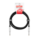 Gator GCWB-SPK-03 Backline Series 1/4" to 1/4" Straight Speaker Cable - 3ft